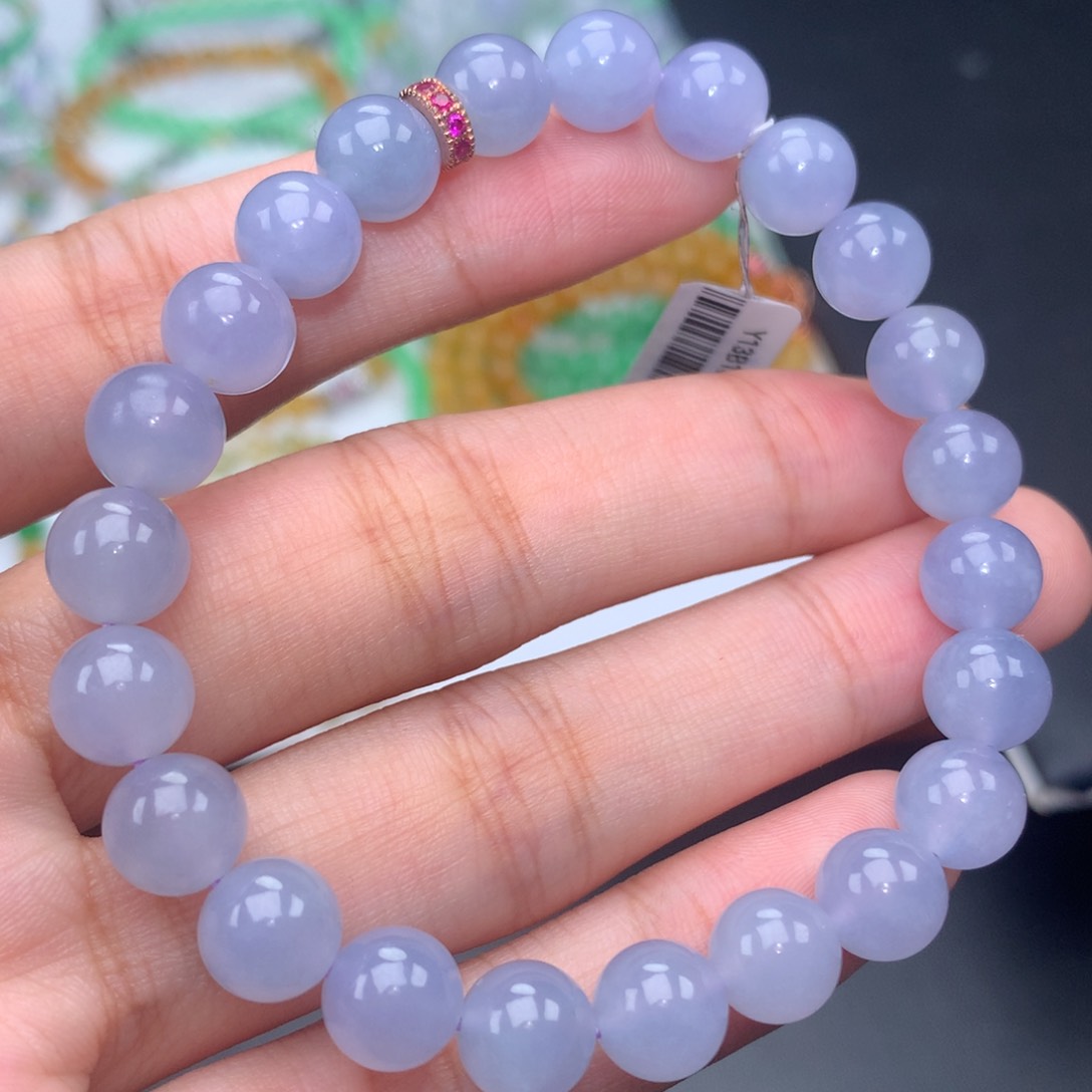 翡翠手链未镶嵌卡