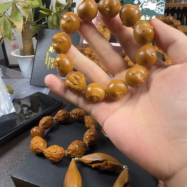 橄榄核手串/手链百态