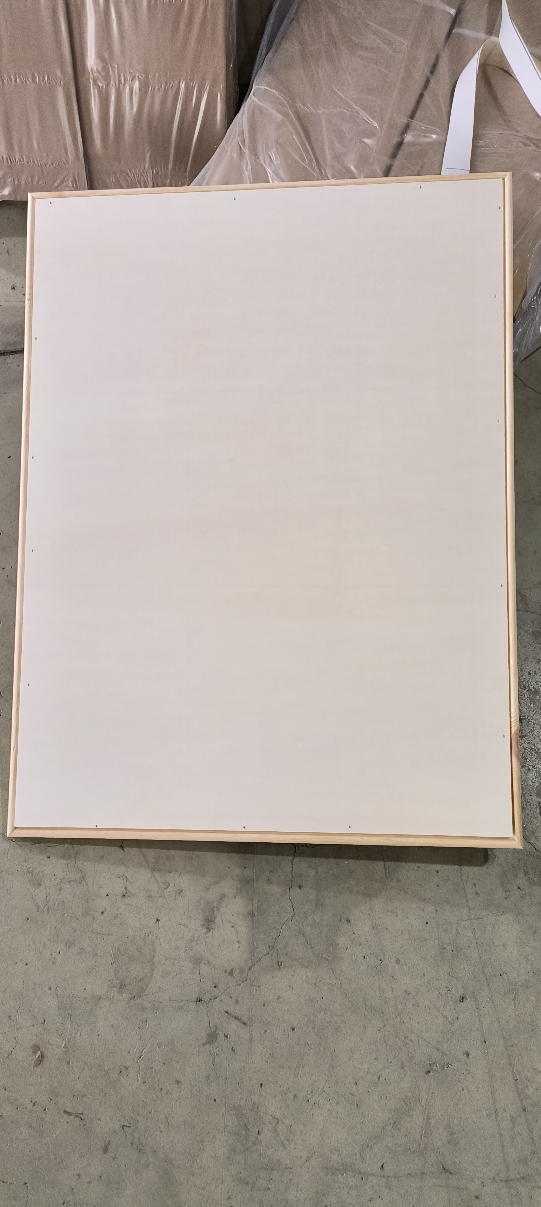 油画背板内框加厚背板，实木画框。