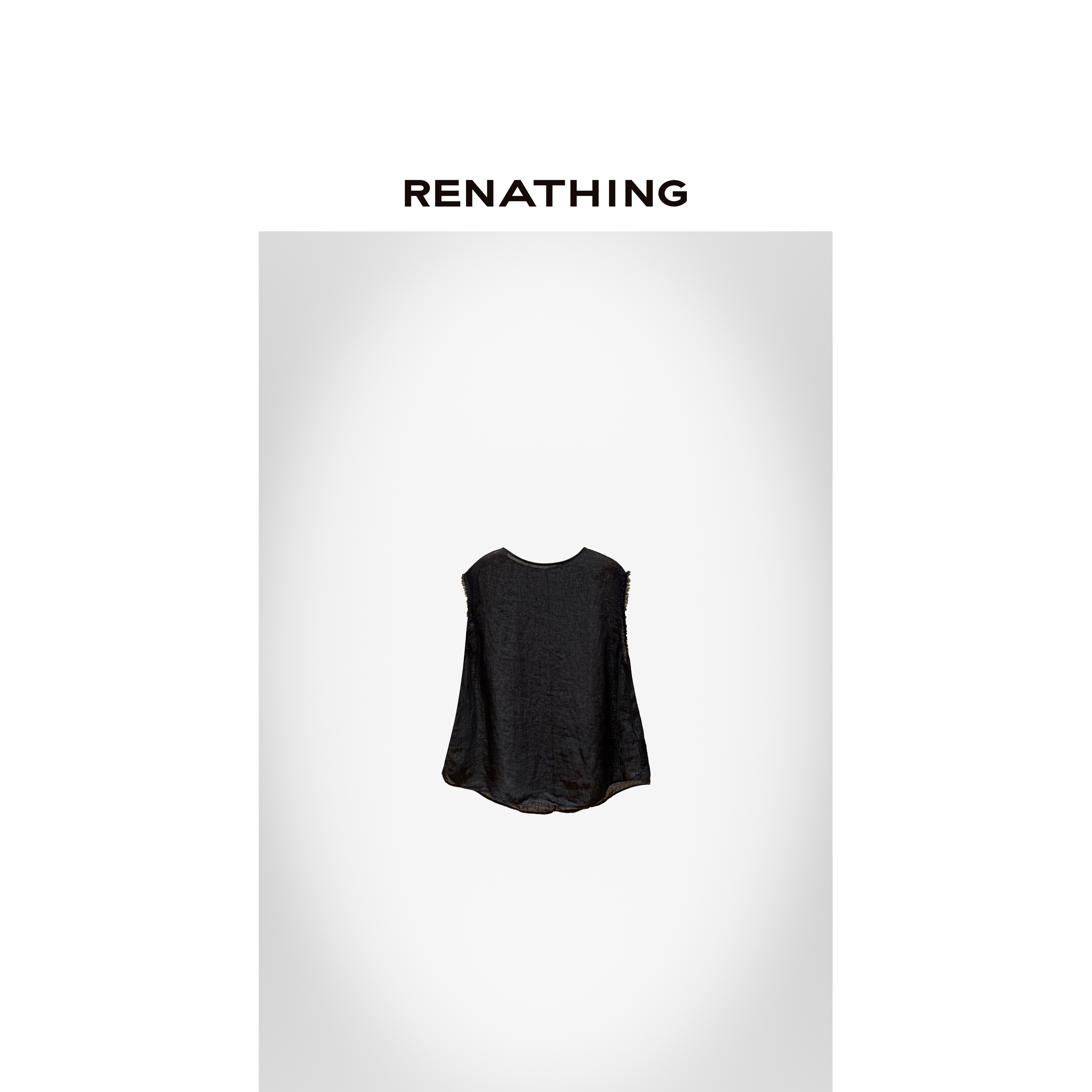 【RENATHING】逐风之旅微透无袖上衣