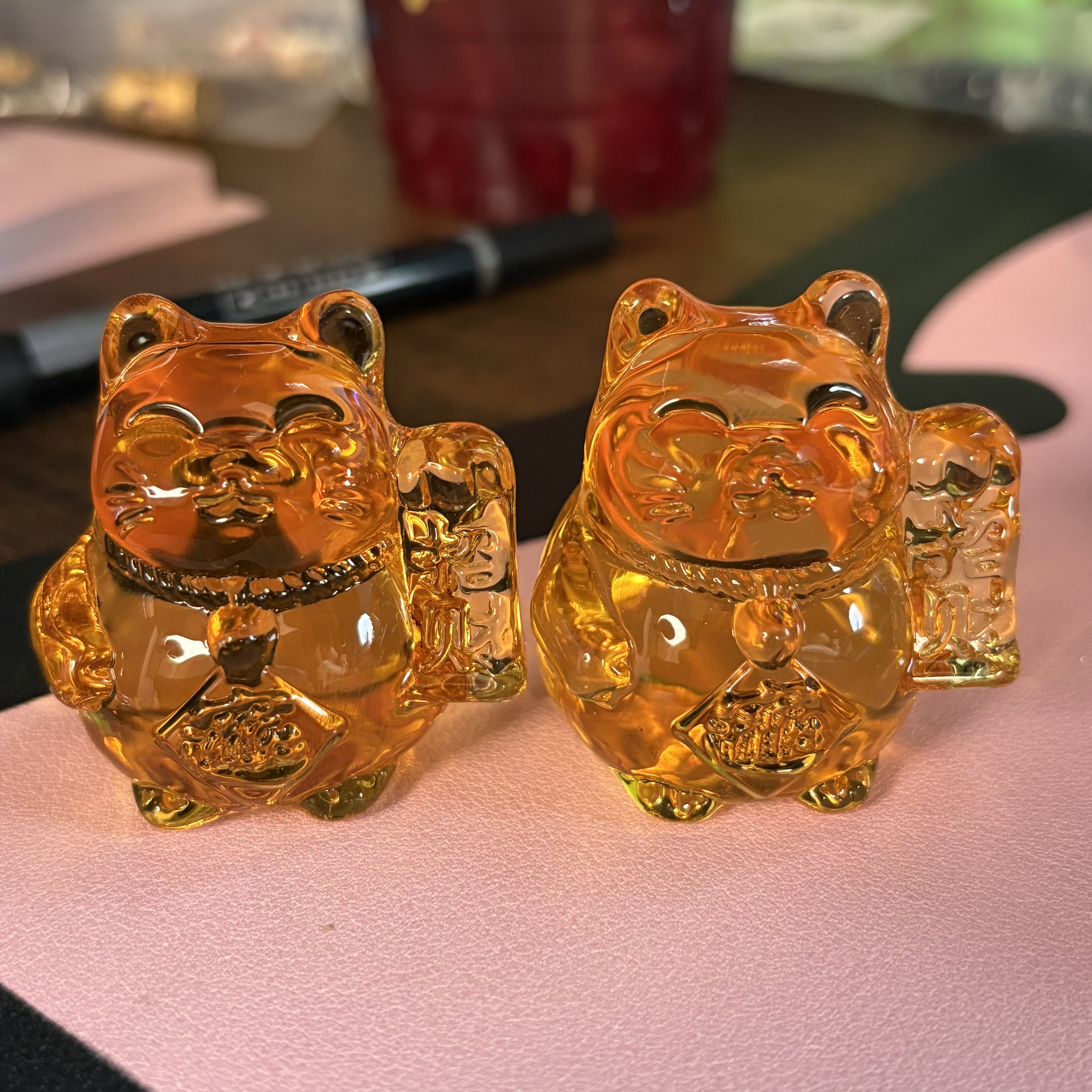 S311 招招猫 摆件 琉璃  多样性发其一