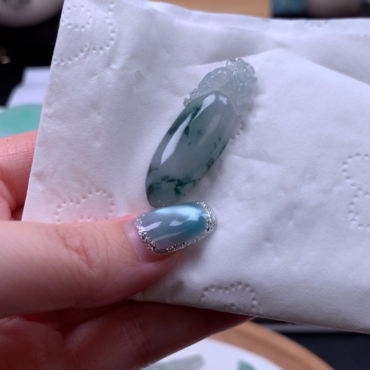定制翡翠未镶嵌福瓜