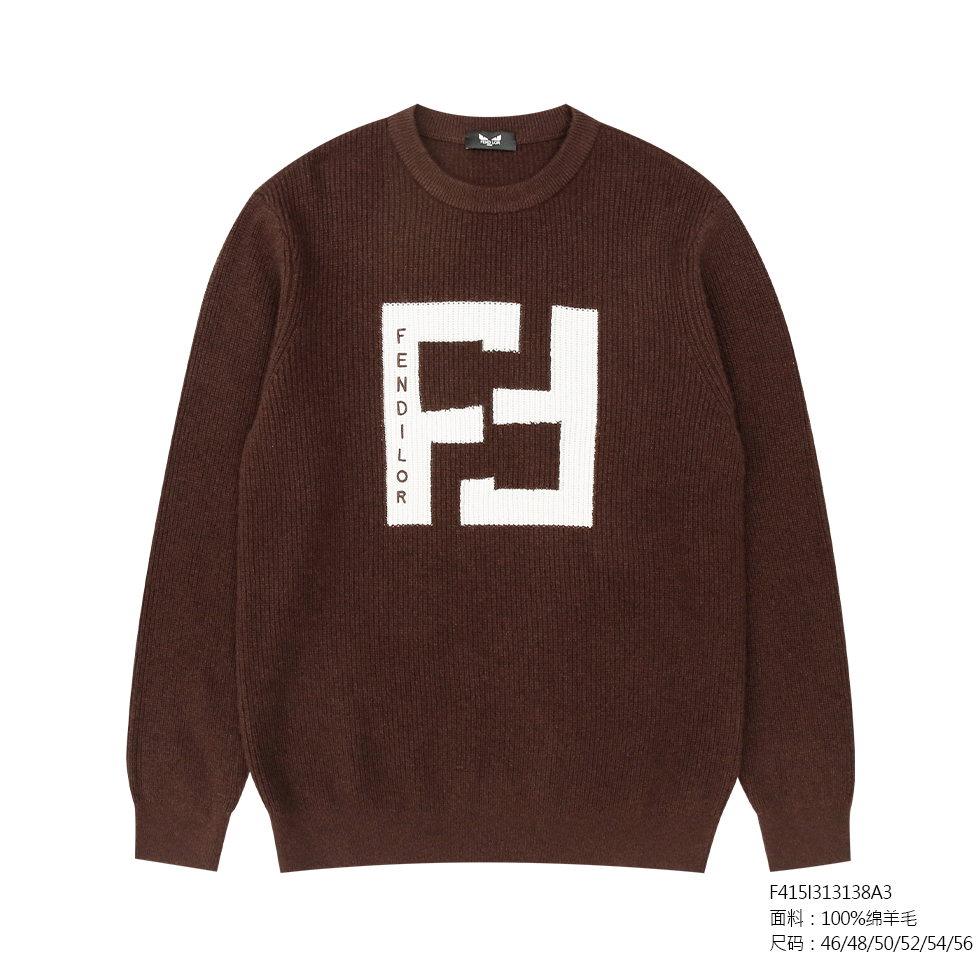 FENDILOR小怪兽25年春秋款男士毛衣 F415I313138A