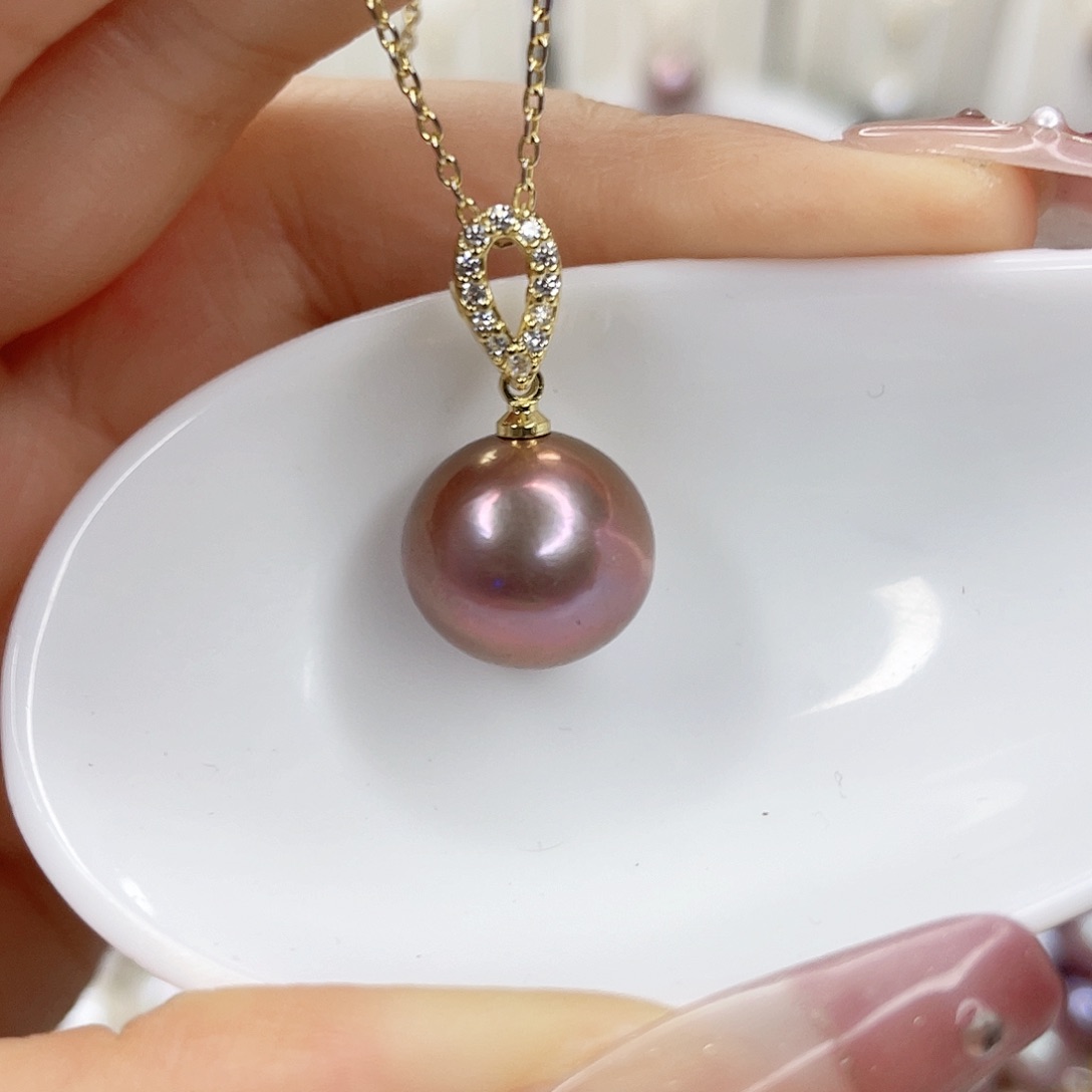 淡水珍珠未镶嵌吊坠(赠链)