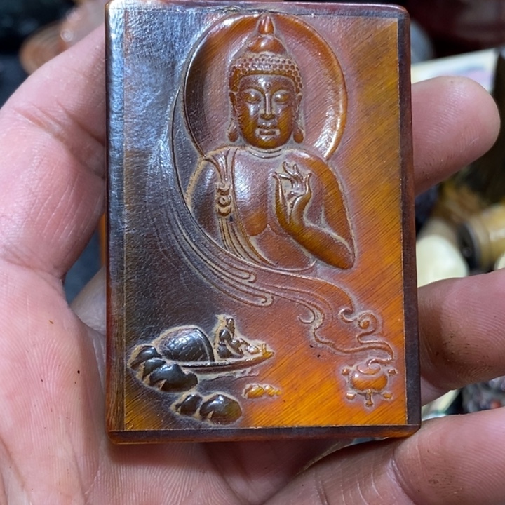 滴血莲花菩提吊坠