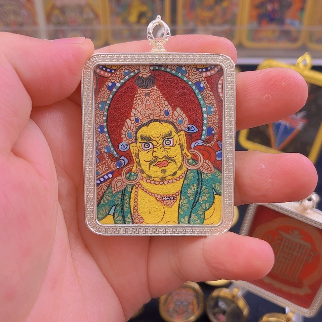 青海热贡纯手绘唐卡