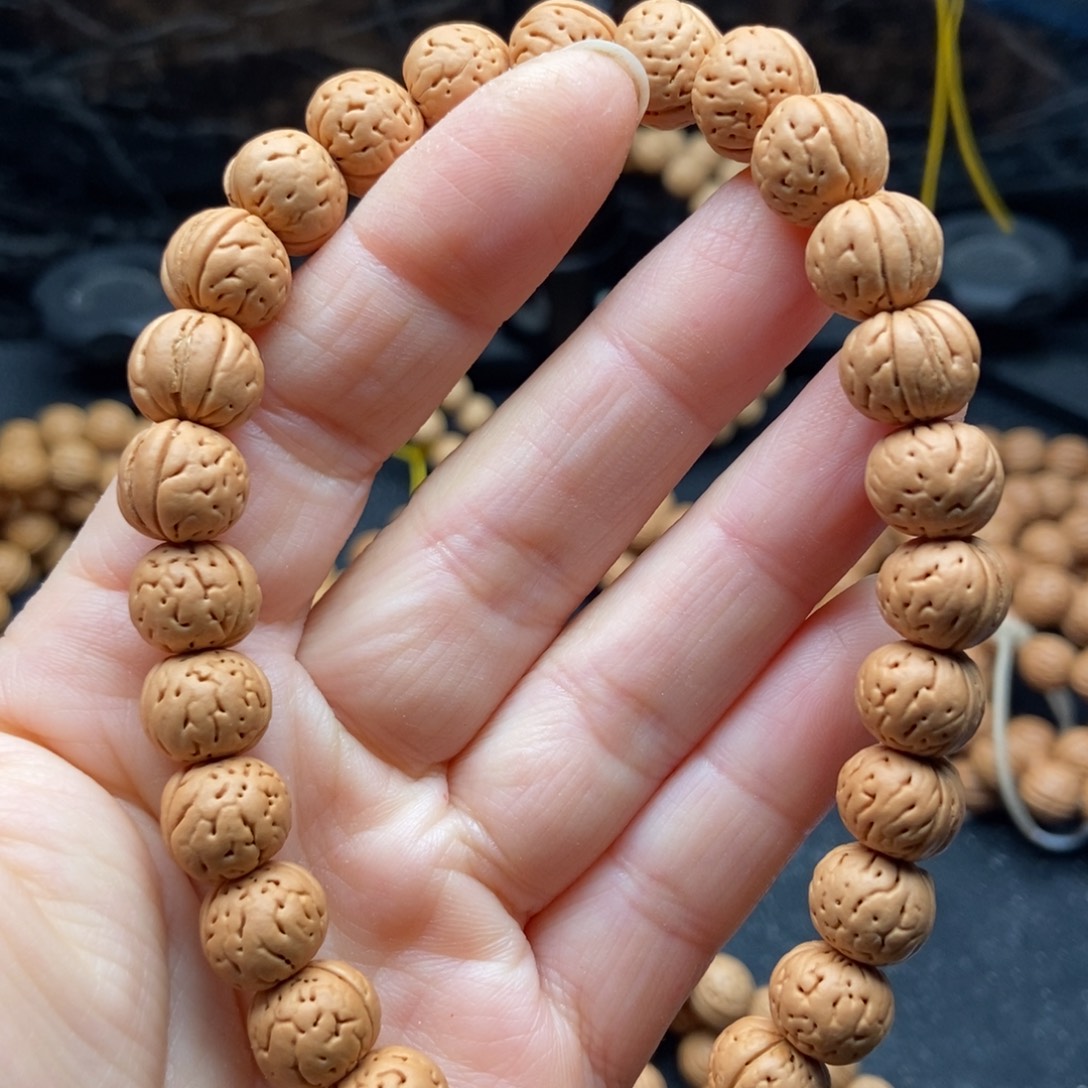 野生桃核肌肉纹宽脐11尺寸原皮原色全品