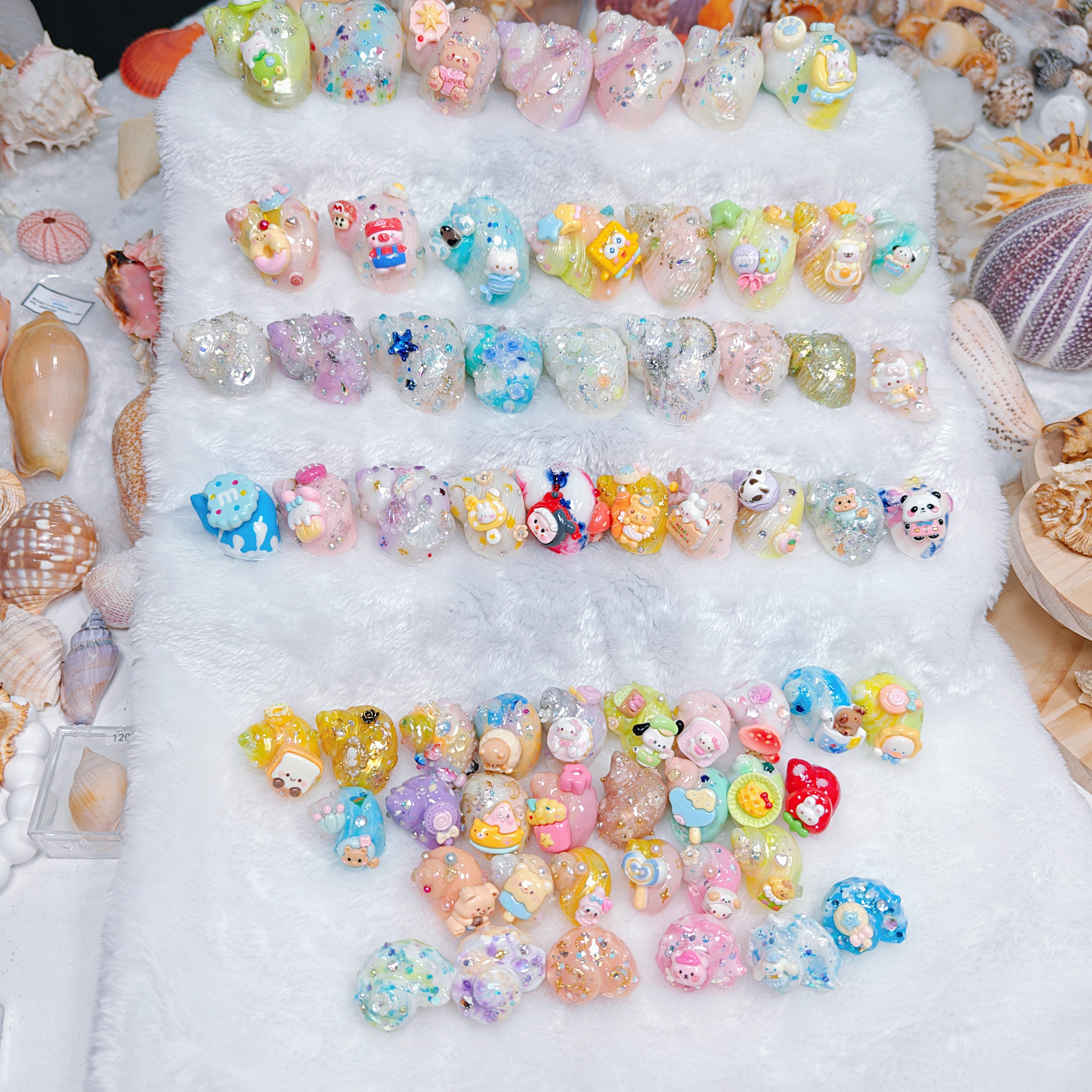 寄居蟹替换壳手工壳diy直播间挑选下单