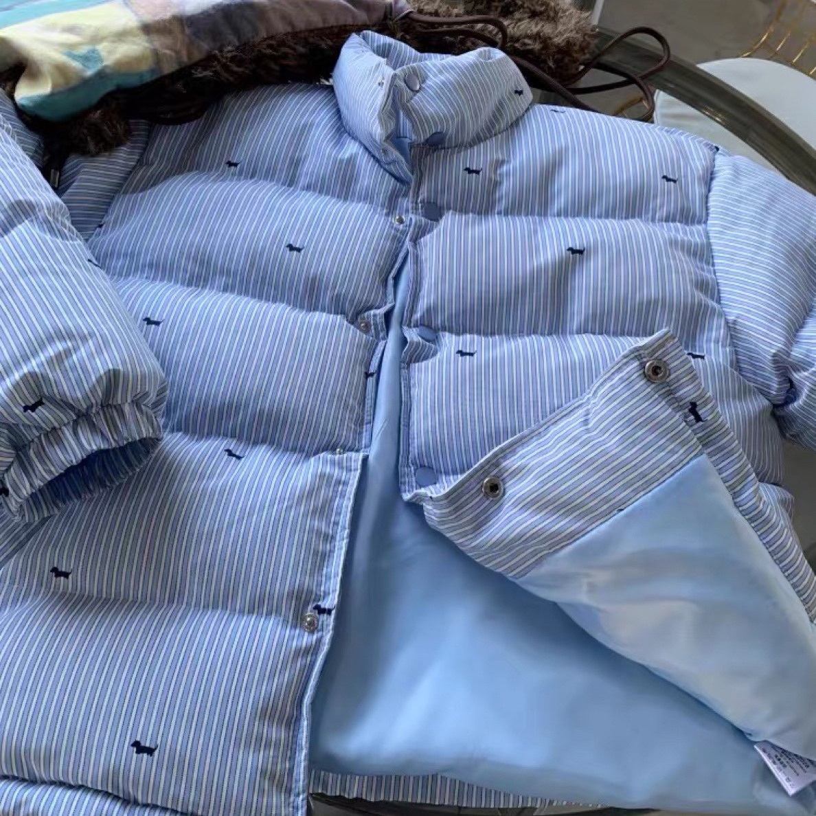 78027立领加厚冬季韩版面包服棉袄外套