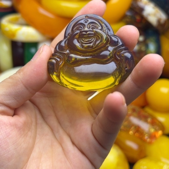 未镶嵌琥珀手链蜜蜡