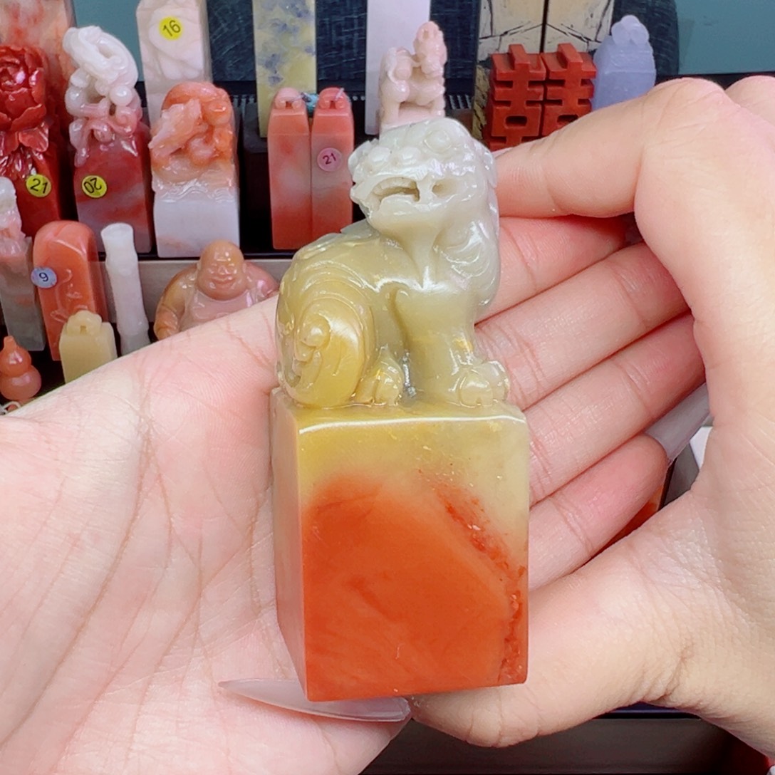 老挝石印石3.1包刻4字 