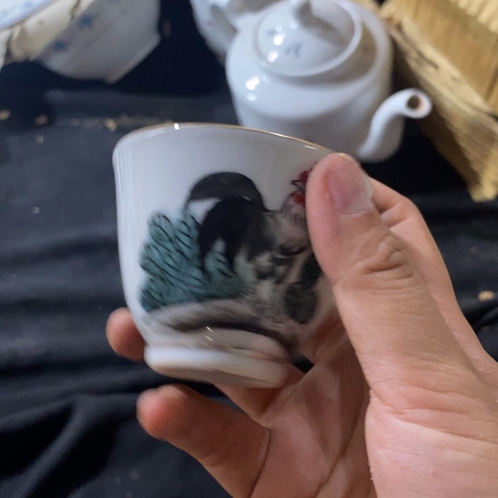 瓷片景德镇哈哈就哈哈哈