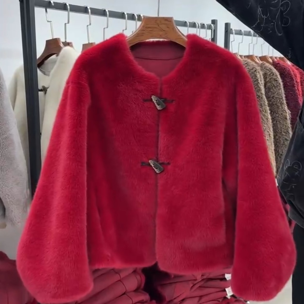 短外套上衣气质网红冬季厚款长袖百搭大衣薄款短款时尚