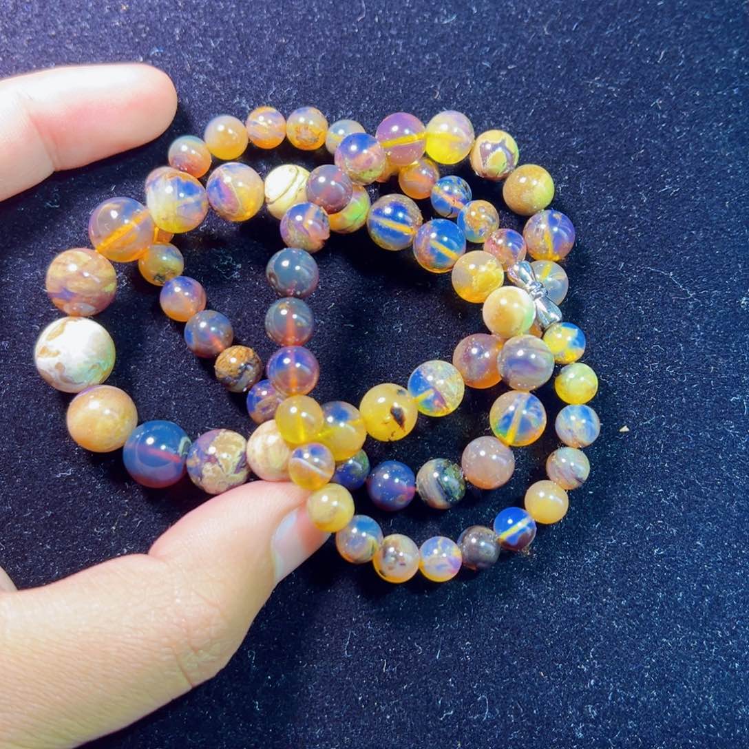 琥珀裸石未镶嵌琥珀