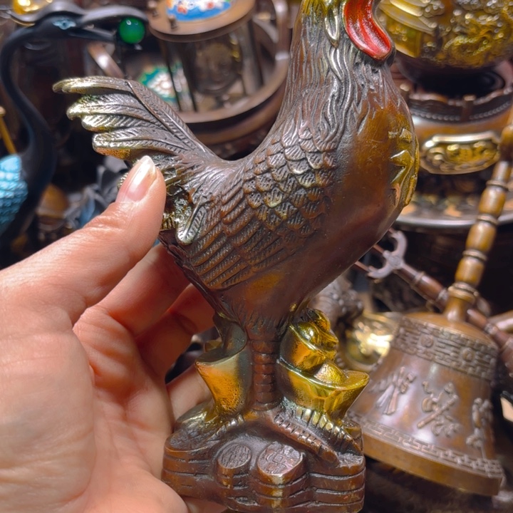 铜器摆件收收藏藏