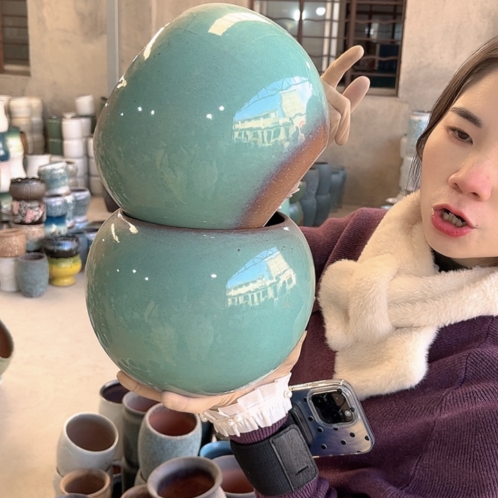 正品口14高16花盆……