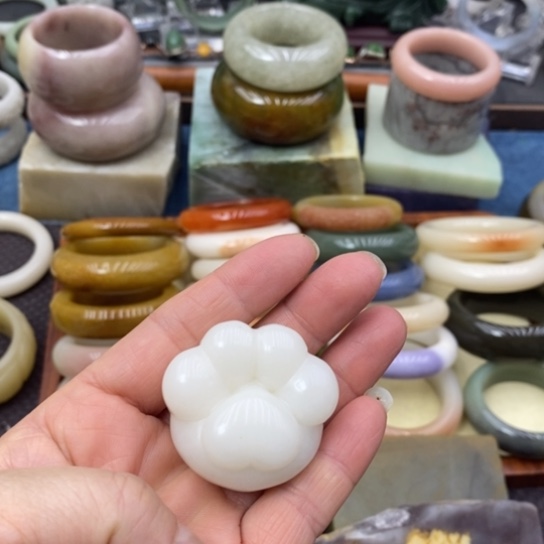 藤***樱石英质玉合金手饰