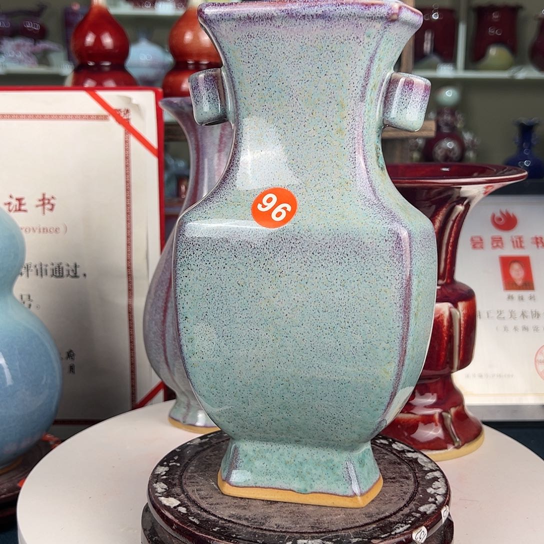 摆件郑家钧窑摆件