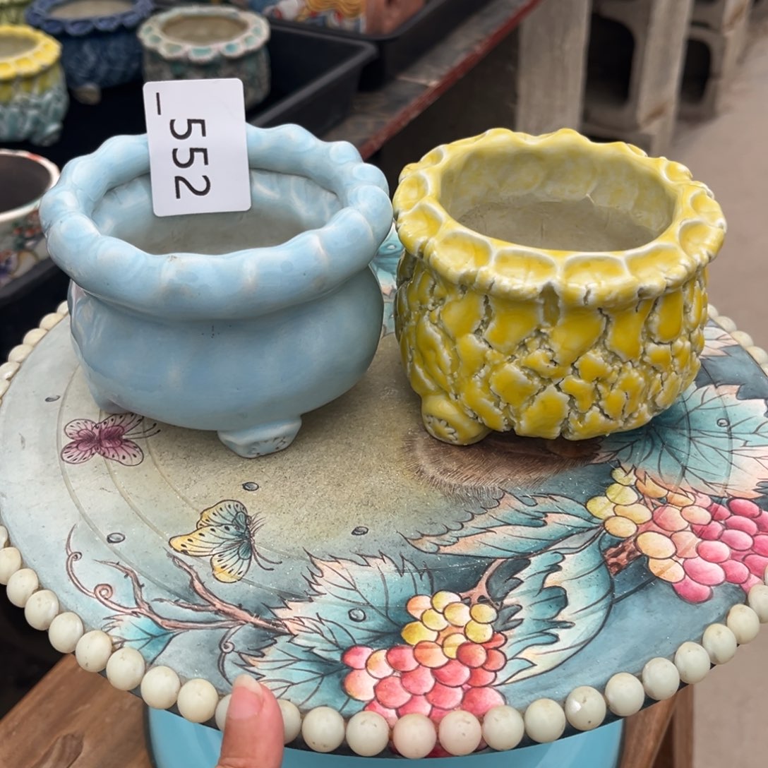 ****》552多肉花盆    2个