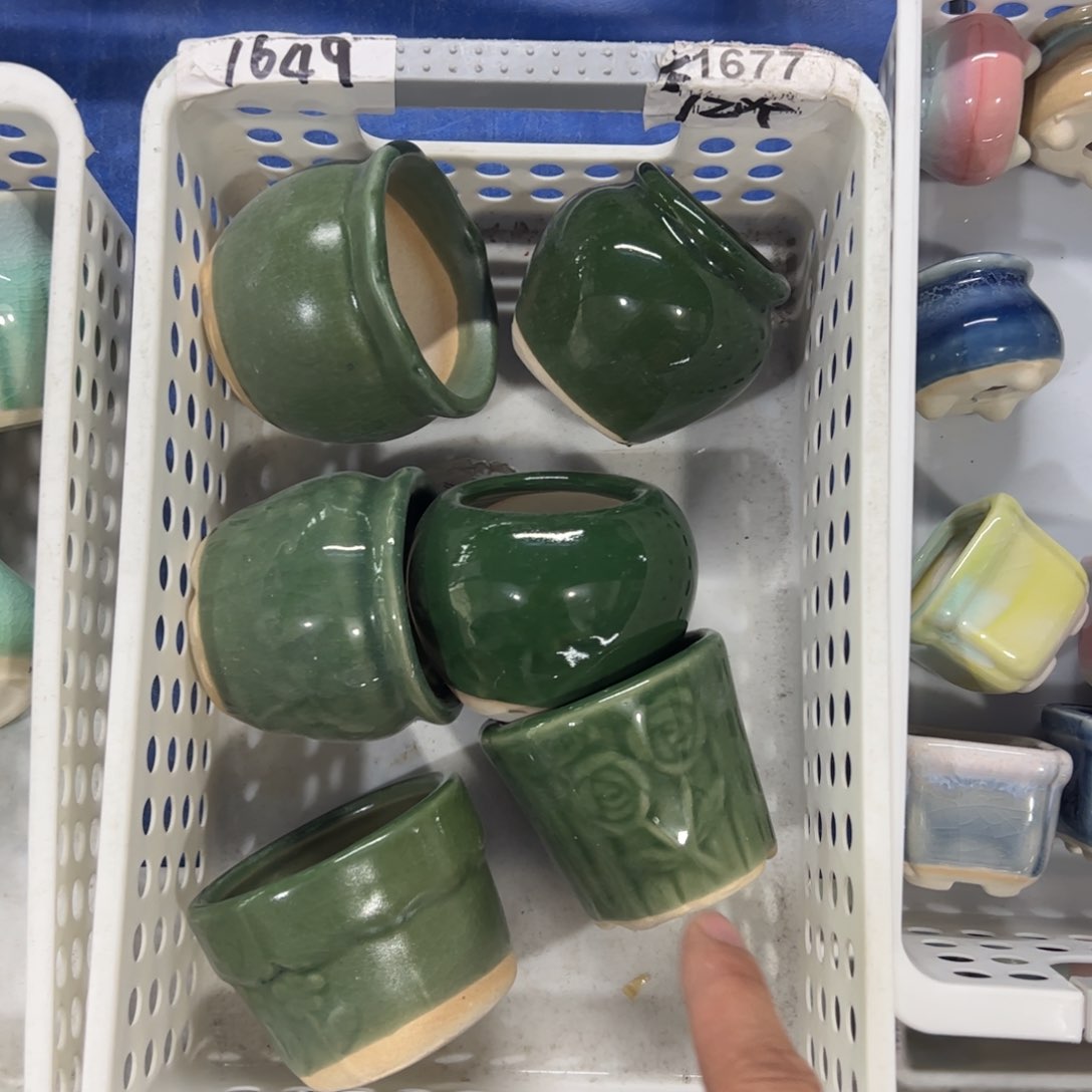 陶瓷陶瓷多肉花盆@@1649