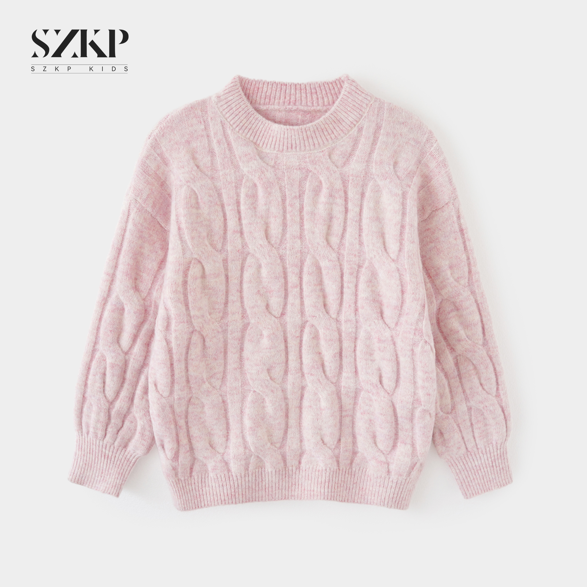 SZKP针织上衣女童装中大童儿童洋气时尚百搭冬季毛衣MFYD552622