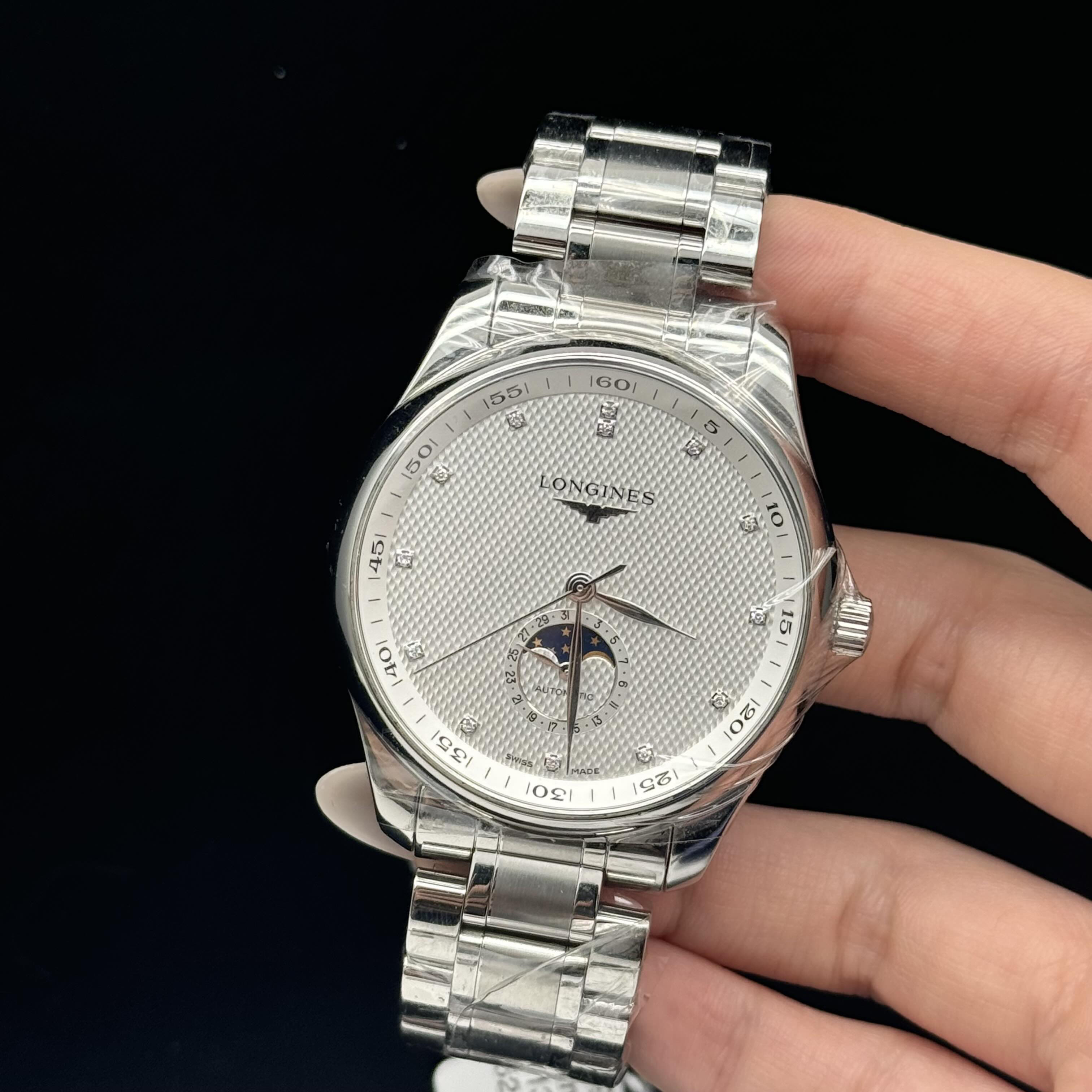 99新 Longines/浪琴 名匠系列42表径男士腕表