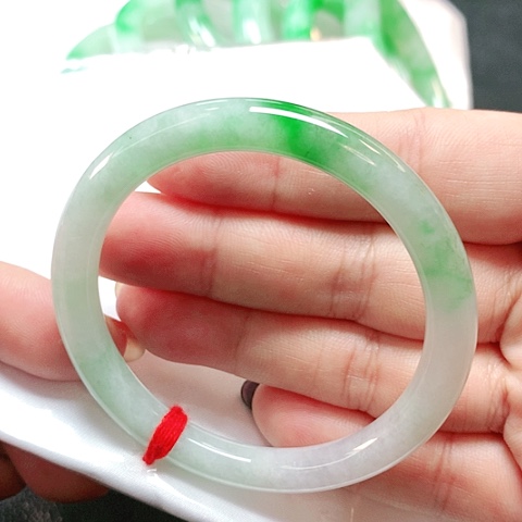 未镶嵌手镯翡翠圆条1270