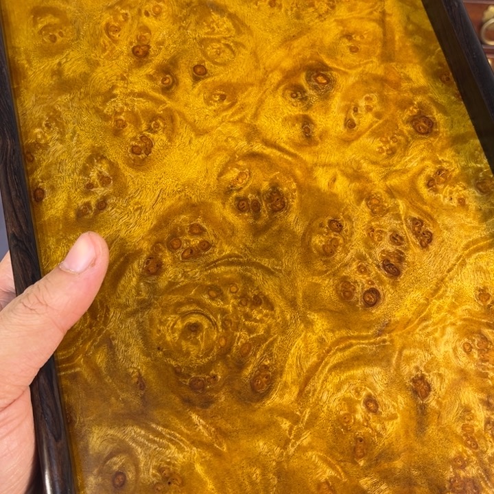 木黄金樟留疤独板托盘
