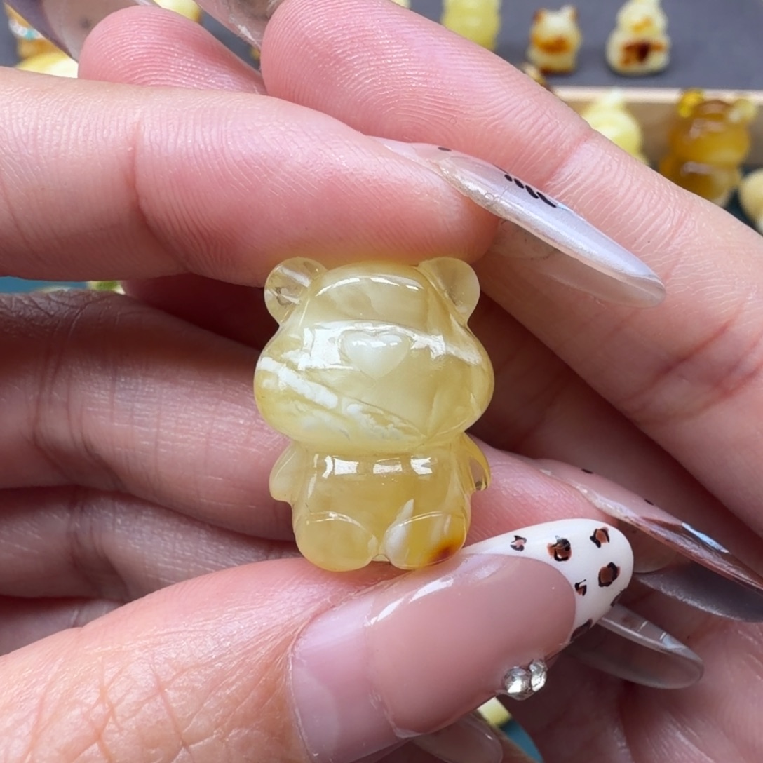 琥珀未镶嵌裸石蜜蜡