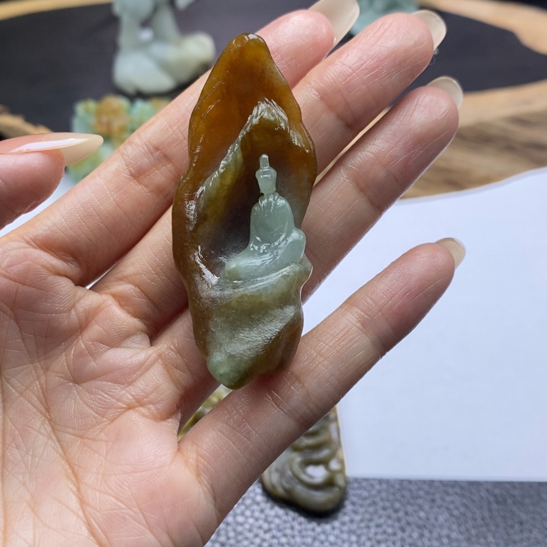 定制翡翠未镶嵌浮*客