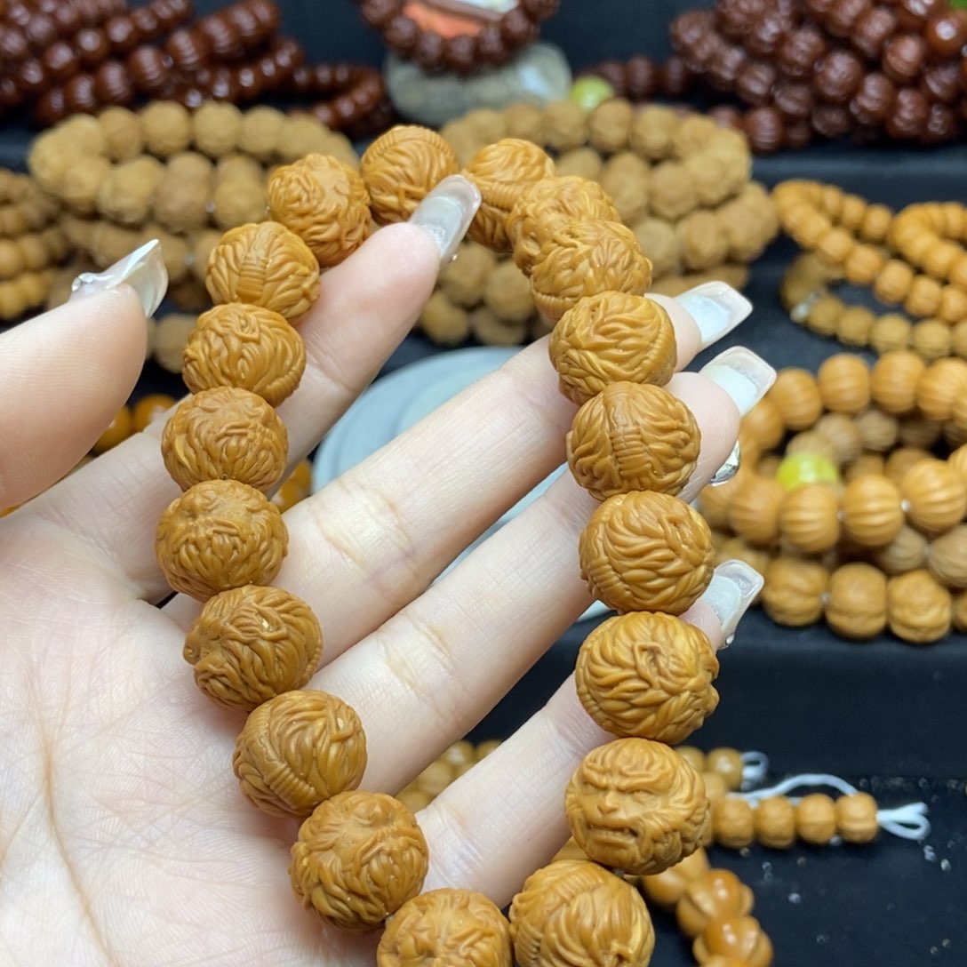 猴头核桃手串黑神话悟空