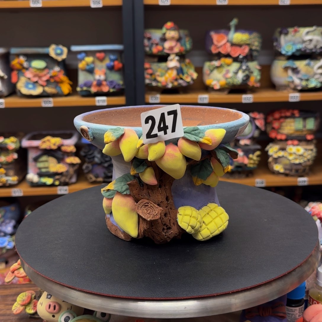 【闪购商品】粗陶手捏