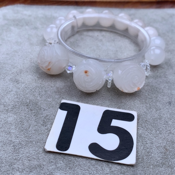 未镶嵌手链石英质玉