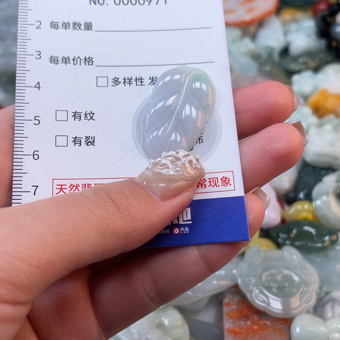 S***羊翡翠未镶嵌颈饰971