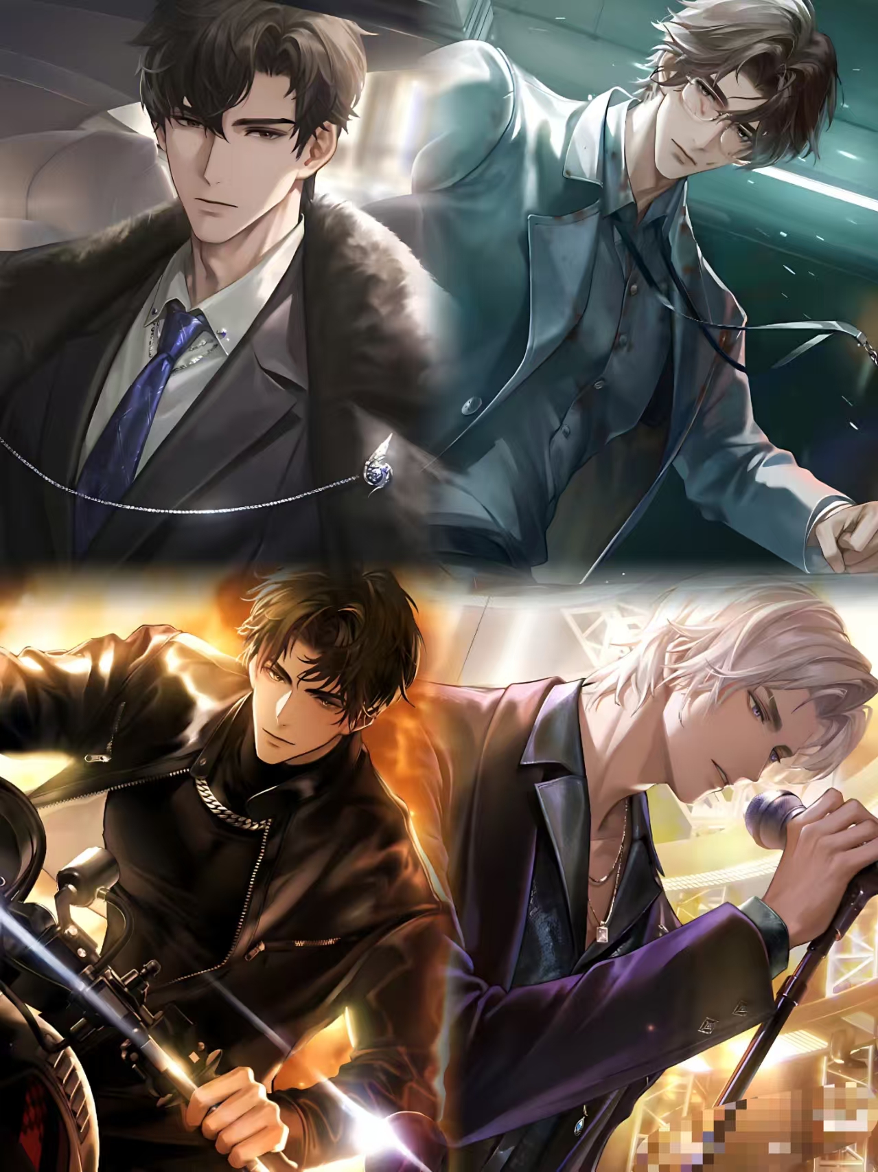 【拍一拆三】三寸小卡恋与深空，世界之外，光夜同人收藏卡纯亚克力