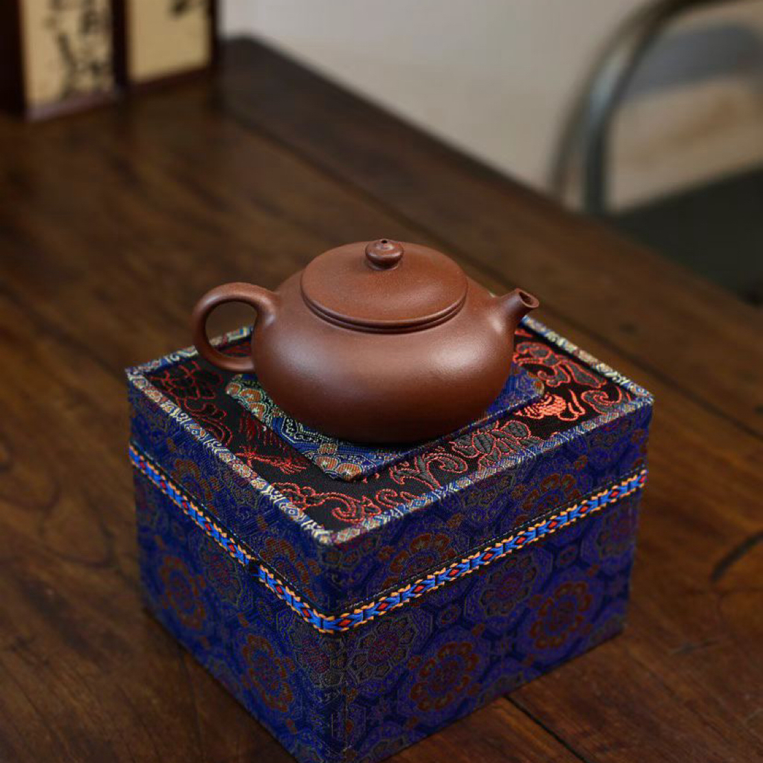 宜兴原矿零添加紫砂壶 底潮清寒江180毫升全手工