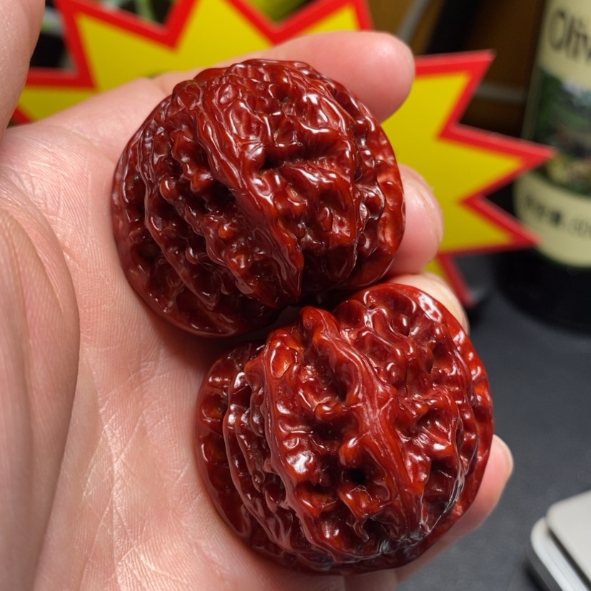 【闪购商品】文玩核桃吊坠38苹果