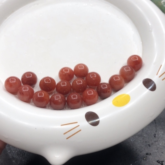 未镶嵌石英质玉珠宝半成品青***风