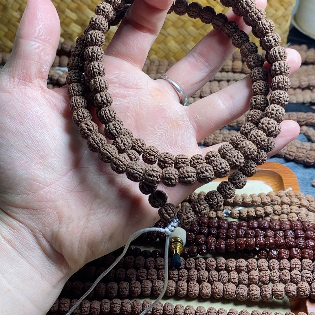 金刚菩提吊坠9mm盘龙