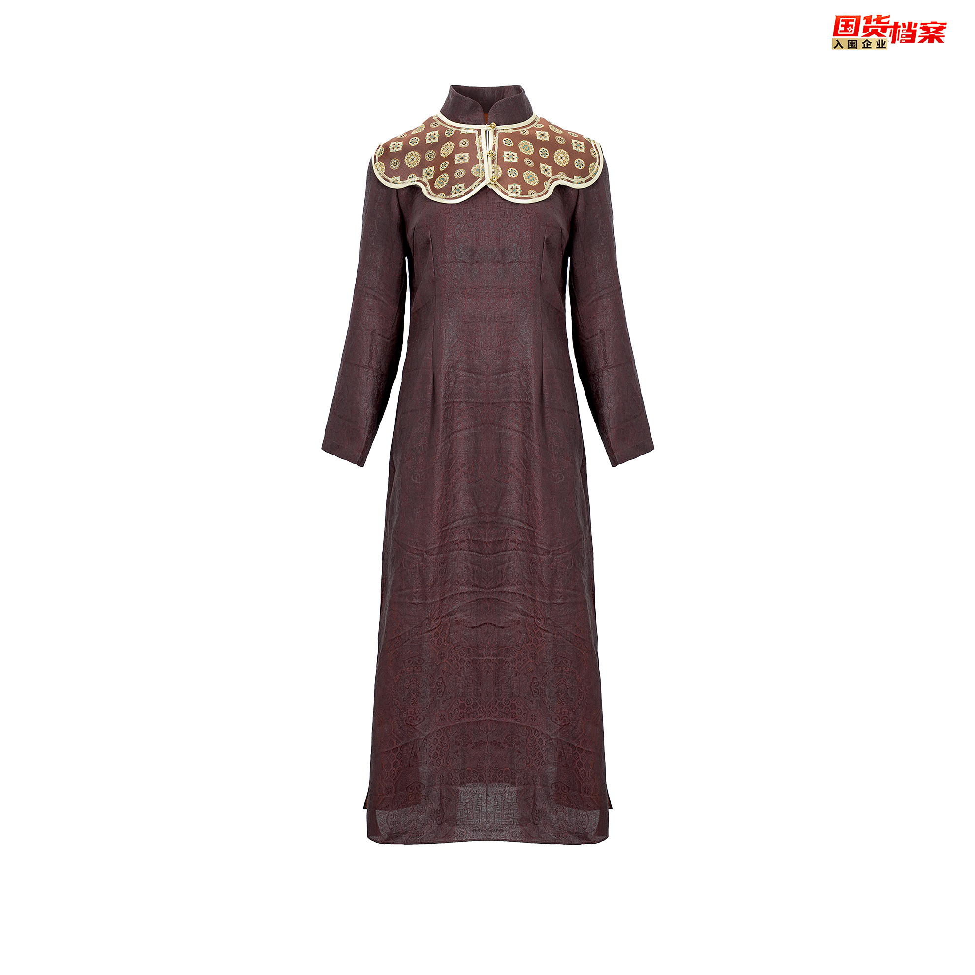 【万象有衣】老料原创设计师款香云纱连衣裙-6810