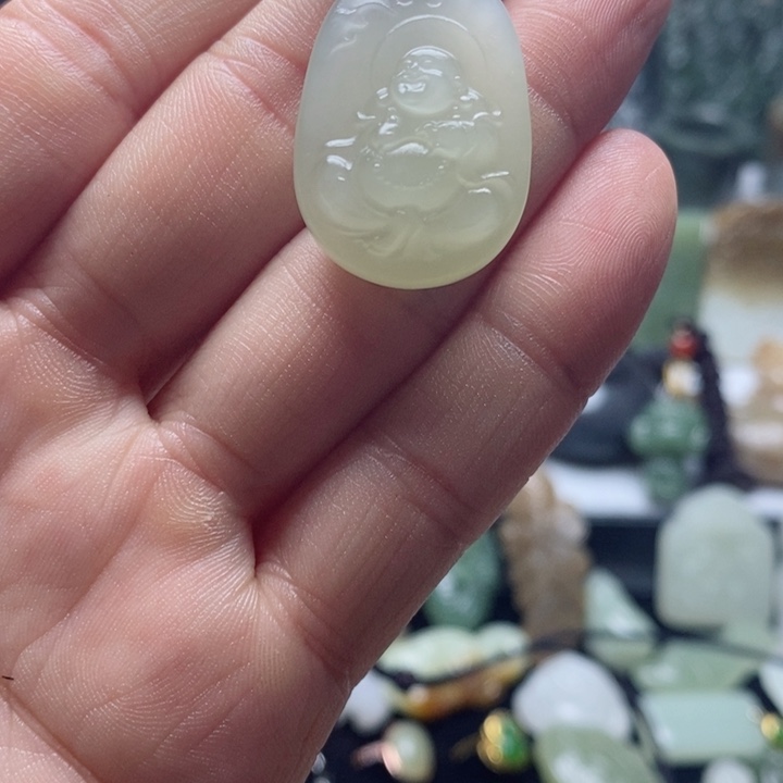 和田玉吊坠未镶嵌