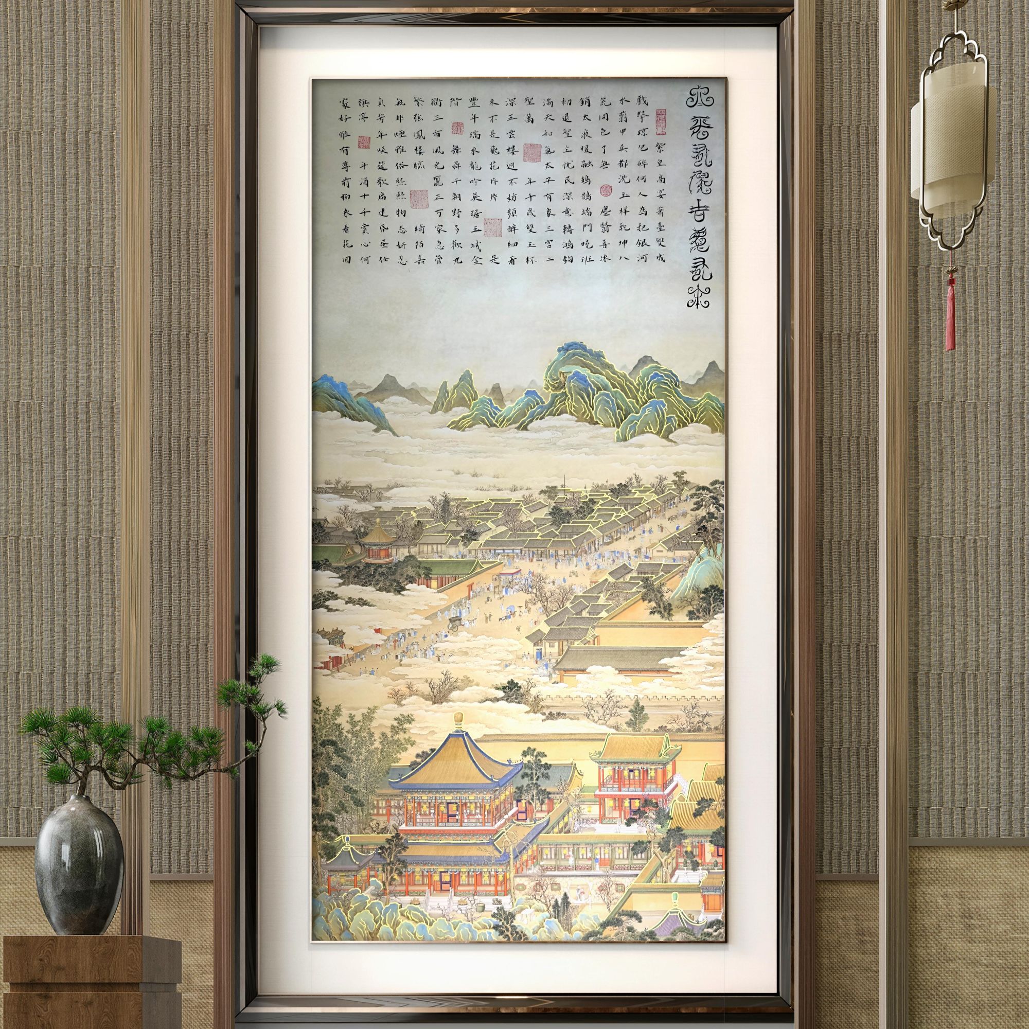 王云老师原创作品《太平有象吉庆有余》