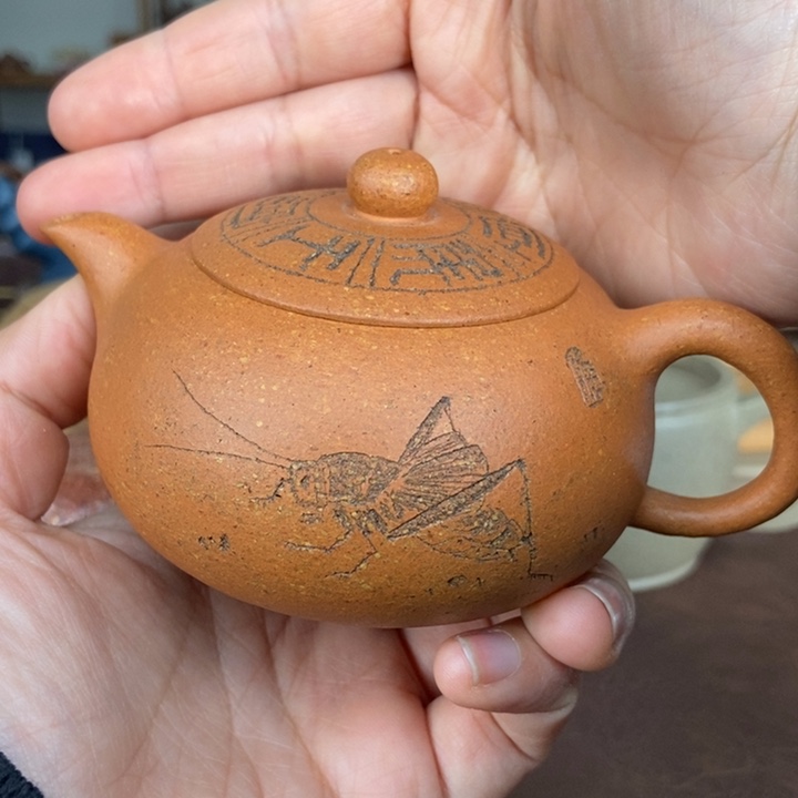 @****?青降坡的扁西施宜兴紫砂