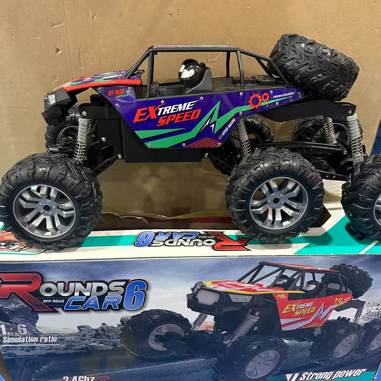 男孩女孩其他奥特6轮越野车玩具