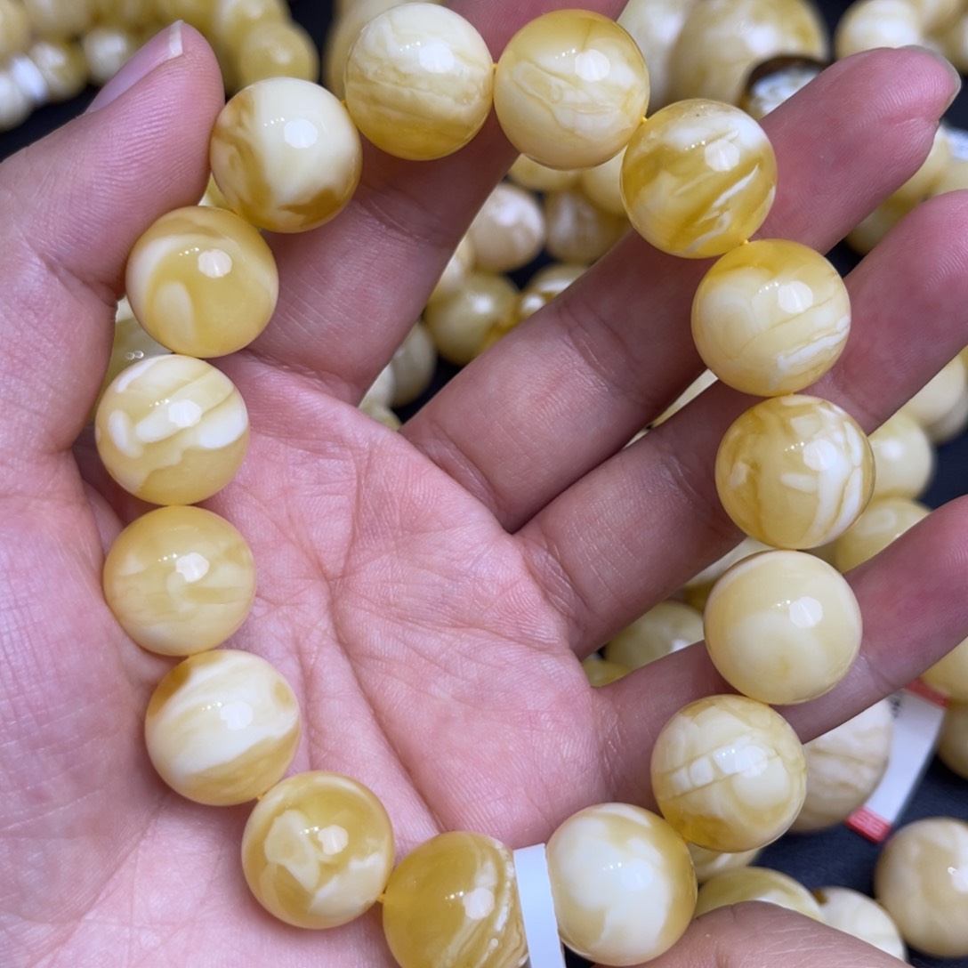 裸石琥珀未镶嵌尺寸15