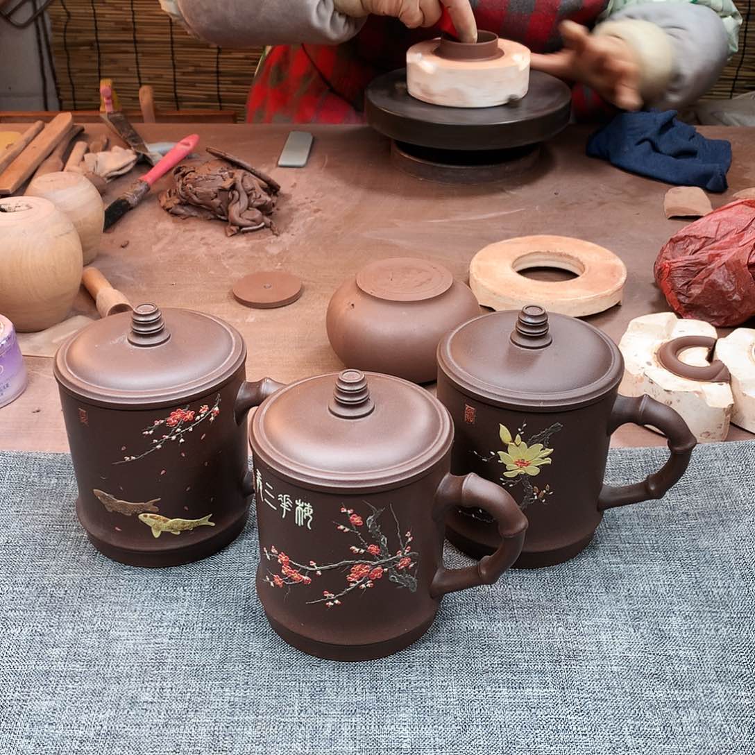 紫砂茶壶用****6紫砂盖 1、2、3