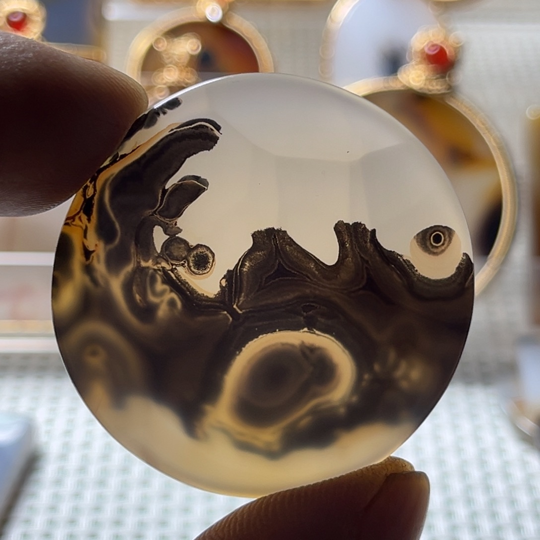 玛瑙/玉髓未镶嵌颈饰