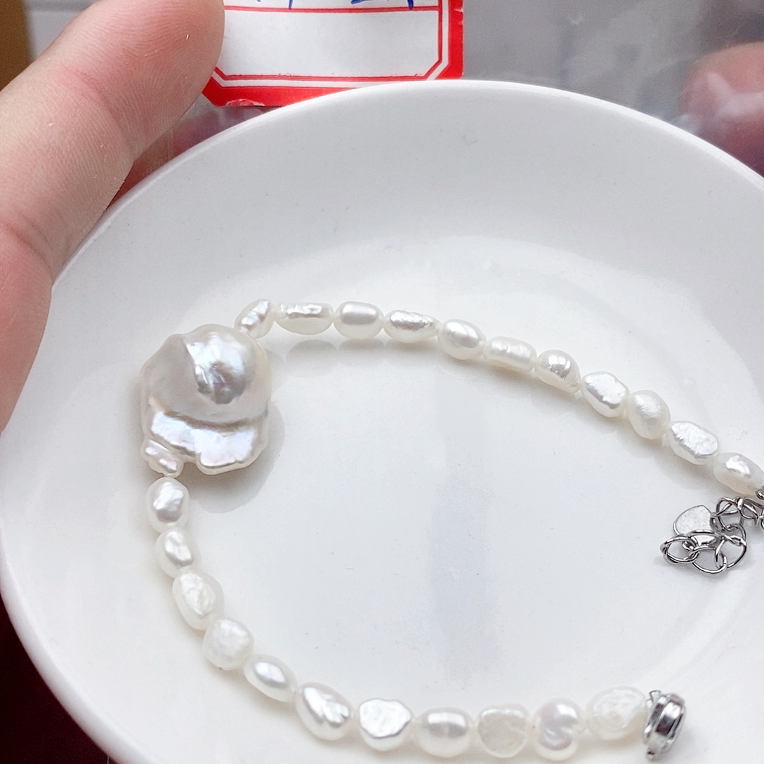 淡水珍珠未镶嵌吊坠(不含链)021