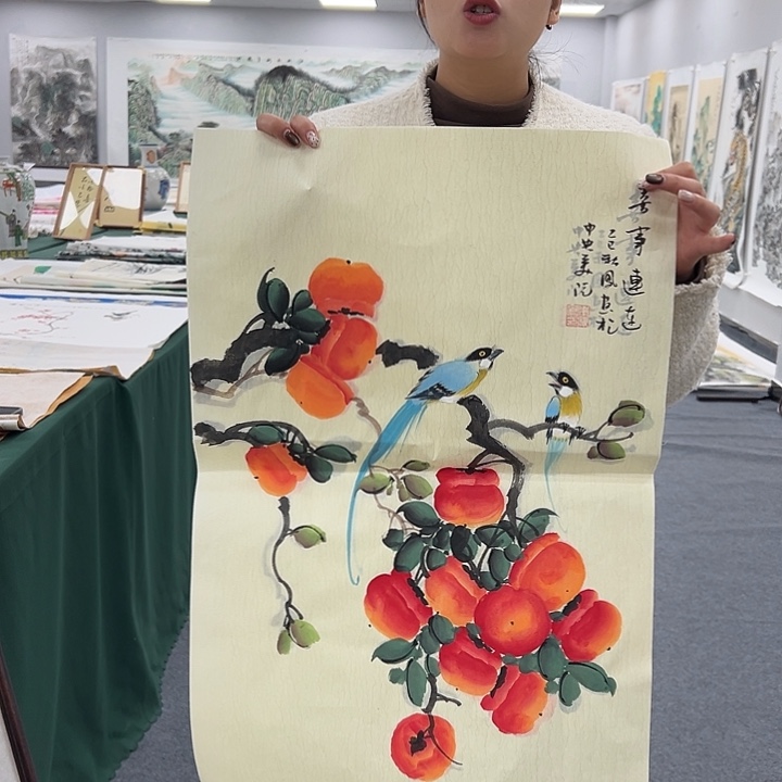 国画手绘国画大捡漏