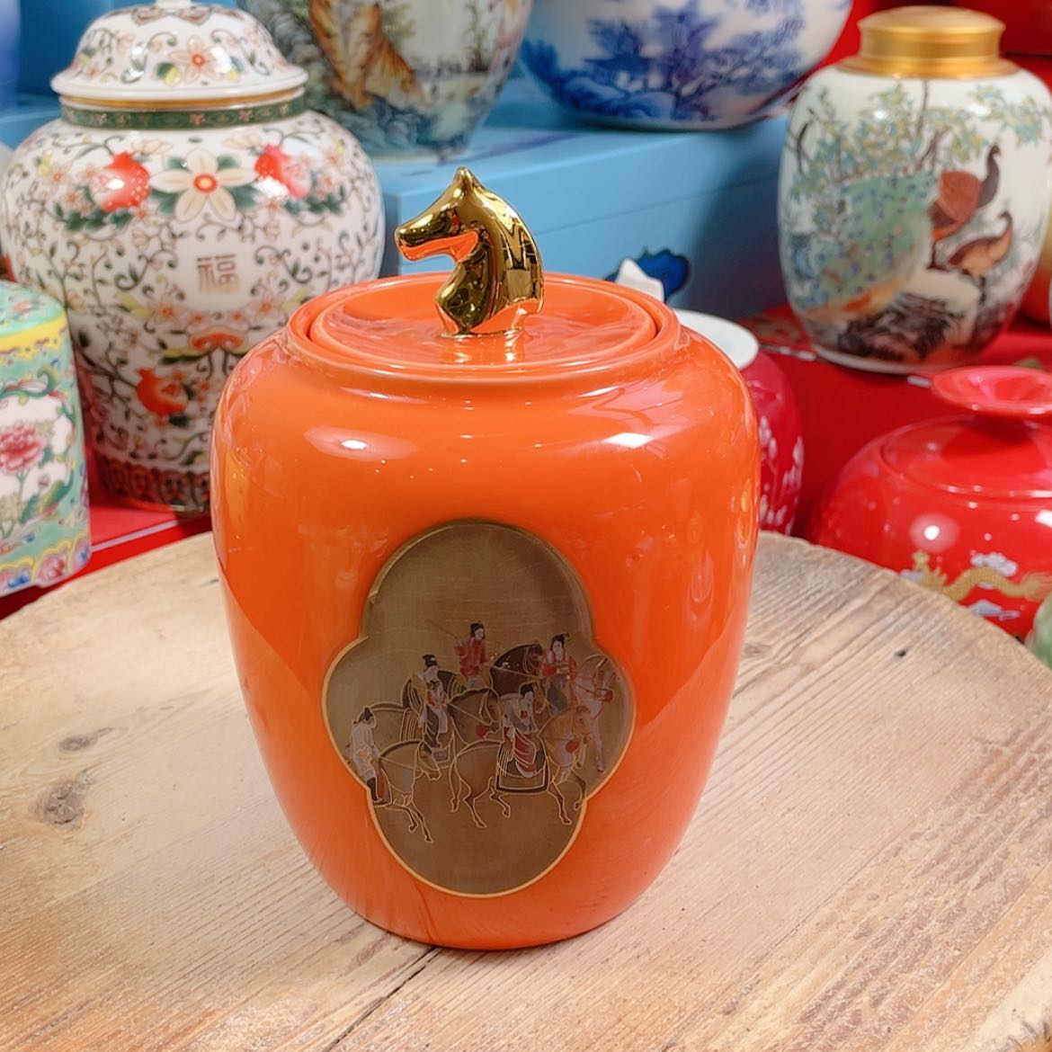 【闪购商品】罐陶瓷茶叶罐密封罐